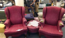 Residential Upholstery Before